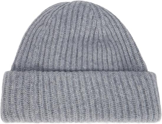 26SS 가니 로고 울 비니 A4429 GREY - GANNI