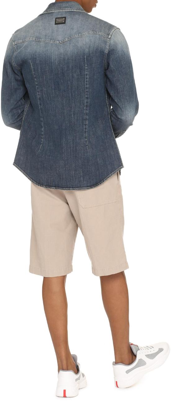  돌체앤가바나 데님 셔츠 G5JC8D BLUE - DOLCE & GABBANA