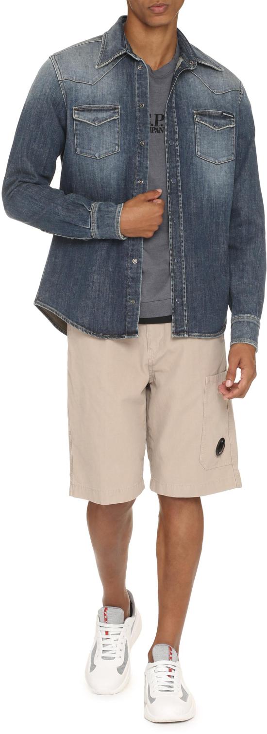  돌체앤가바나 데님 셔츠 G5JC8D BLUE - DOLCE & GABBANA