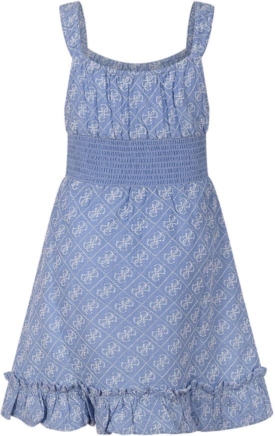 26SS [키즈] 게스 원피스 J6GK22WR300FBES LICHTBLUE - GUESS