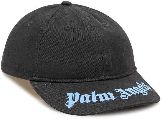25FW [키즈] 팜앤젤스 모자 PBLB002F25FAB0011040 BLACK - PALM ANGELS