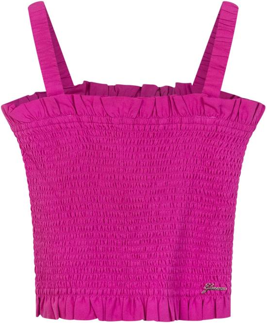 26SS [키즈] 게스 티셔츠 J6GH03WG5S2G4A2 PINK