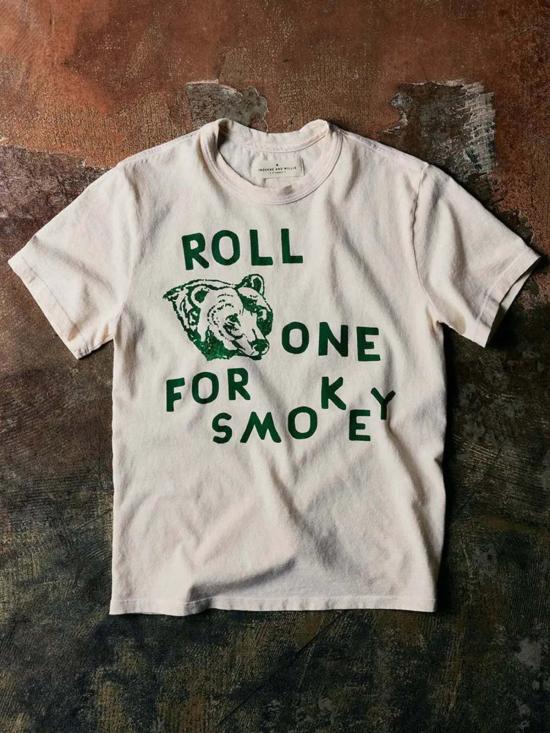  Imogene + Willie 반팔 티셔츠 이모진 + 윌리 "롤 원" 티셔츠 - OTHER BRANDS