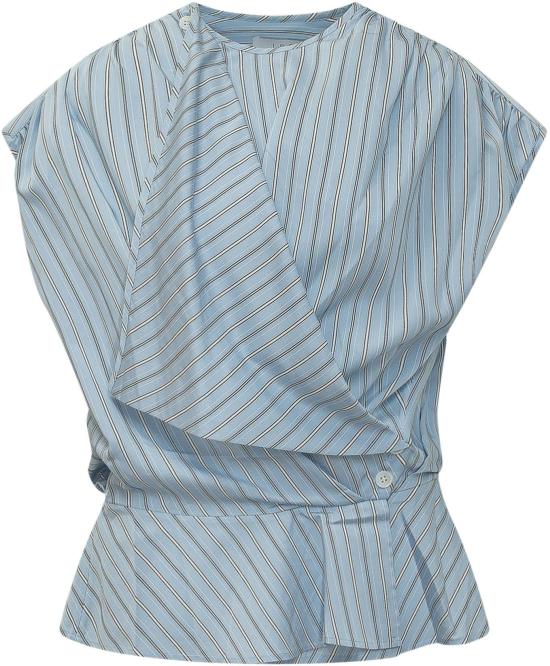 26SS 이로 블라우스 26SWM16UTTOPIAMUL8126S LICHTBLUE