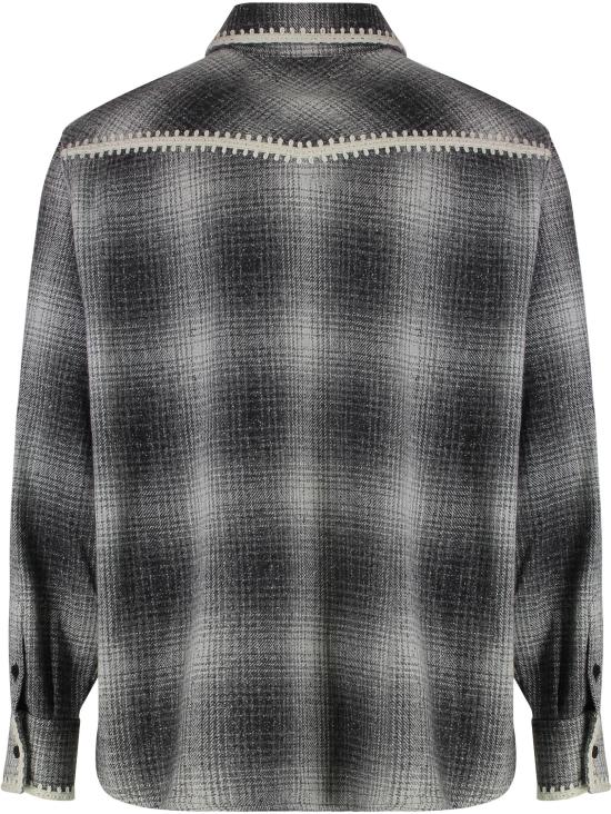 25FW 골든구스 긴팔 셔츠 GMP02363 GREY - GOLDEN GOOSE