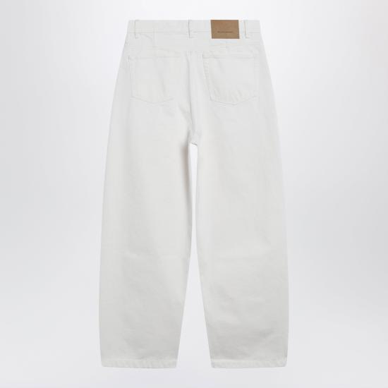 26SS 아미 스트레이트 팬츠 HTR871DE0126 White - AMI