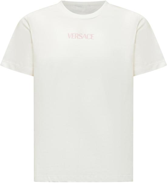 26SS [키즈] 베르사체 티셔츠 10183421A172356WK10 WHITE
