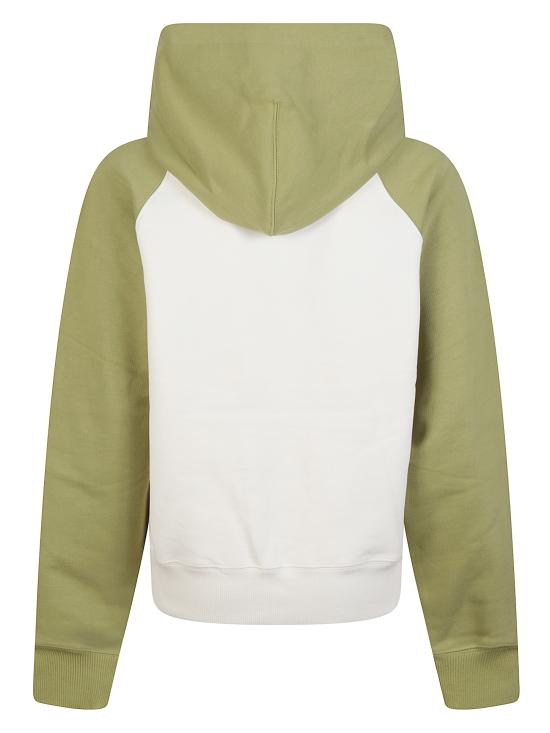 26SS 아미 파리스 아미 드 쾨흐 후드티 USW78 2747A041 Green - AMI