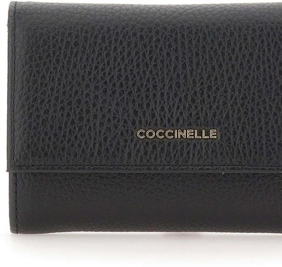 26SS 코치넬리 지갑 MW5116601001 BLACK - COCCINELLE