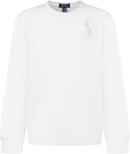 26SS [키즈] 랄프 로렌 티셔츠 323A12253001 WHITE
