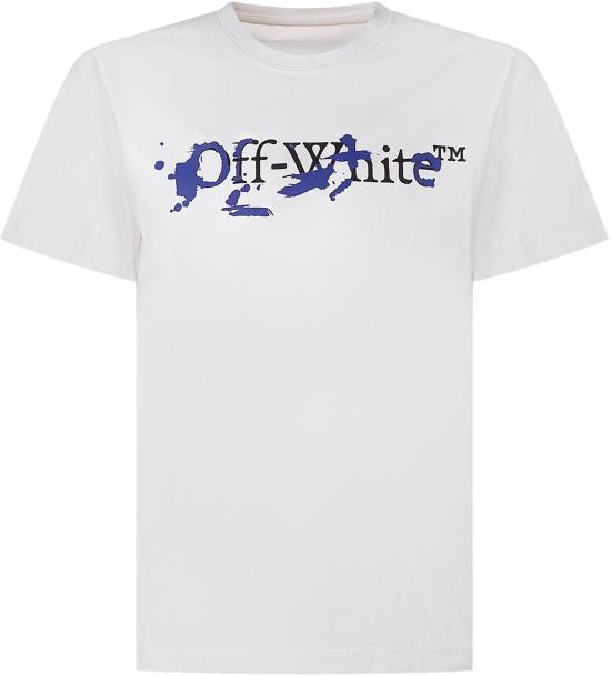 26SS [키즈] 오프화이트 티셔츠 44BAA002S26J002100 WHITE