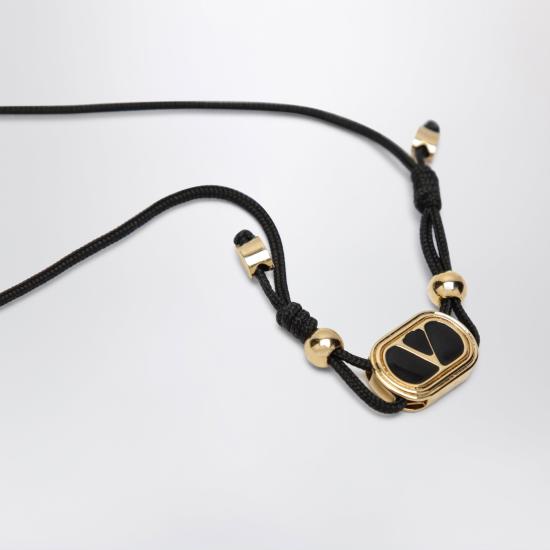 25FW 발렌티노 가라바니 브레이슬릿 7Y2J0AI9GBQ Black - VALENTINO GARAVANI