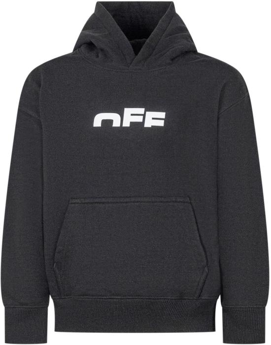 25FW [키즈] 오프화이트 티셔츠 OBBB001F25FLE0011001 BLACK