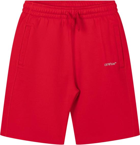 26SS [키즈] 오프화이트 쇼츠/버뮤다 44BCI001S26F001600 RED