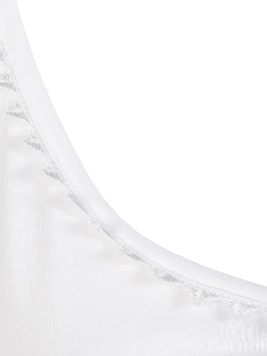 26SS 자크뮈스 민소매 티셔츠 26ETSW00567AJ 00189100 White - JACQUEMUS