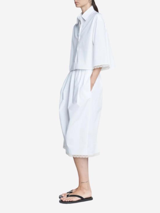  마리아 맥마누스 미디 스커트 레이스 튤립 스커트 - MARIA MCMANUS