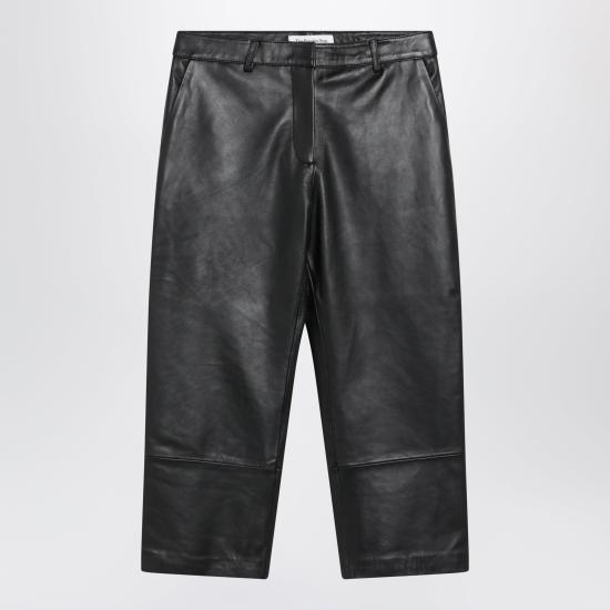 26SS 더프랭키샵 가죽 팬츠 PAFS21789LE Black