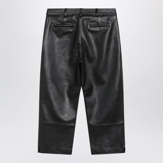 26SS 더프랭키샵 가죽 팬츠 PAFS21789LE Black - THE FRANKIE SHOP