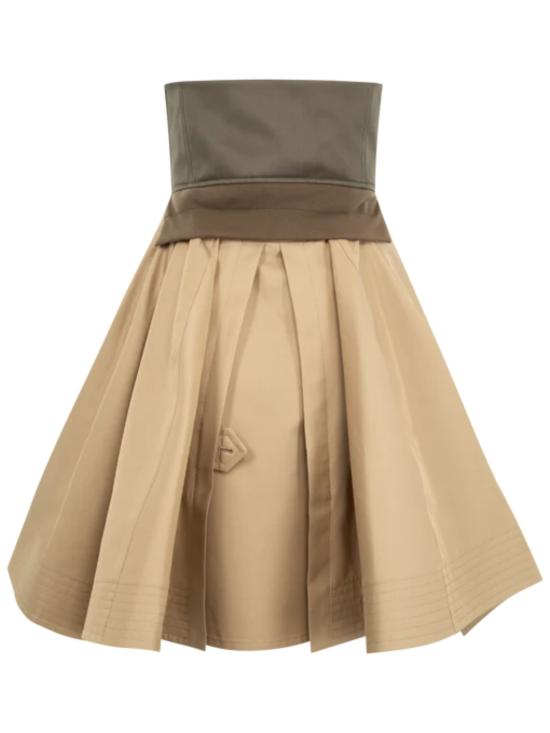 26SS 사카이 숏 원피스 2608501 728 Kaki - SACAI