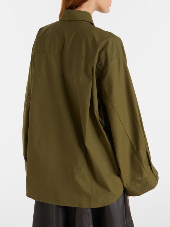 26SS 더프랭키샵 셔츠 TILA CHFS214404OLIVE Green - THE FRANKIE SHOP