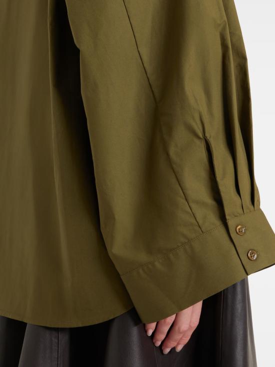 26SS 더프랭키샵 셔츠 TILA CHFS214404OLIVE Green - THE FRANKIE SHOP