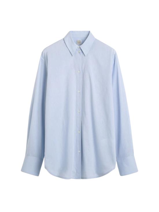 26SS 토템 셔츠 253WRT0522FB0458 206 Clear Blue