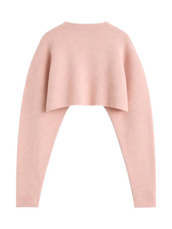 26SS 토템 가디건 262WRT0742YA0278 361 Pink - TOTEME