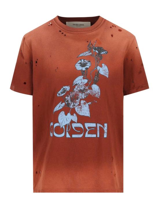 26SS 골든구스 반팔 티셔츠 GWP01220 P00236140225 Ciano