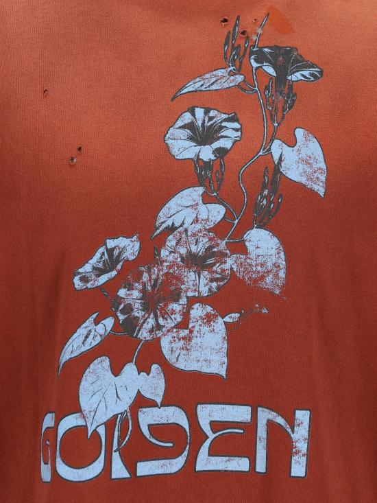 26SS 골든구스 반팔 티셔츠 GWP01220 P00236140225 Ciano - GOLDEN GOOSE