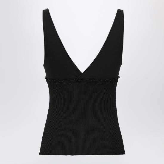 26SS 생로랑 민소매 티셔츠 867257Y37SM Black - SAINT LAURENT