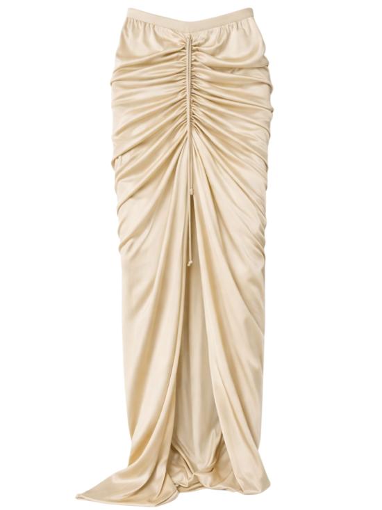 26SS 릭 오웬스 롱 스커트 RO01F6359 SCH138 Beige