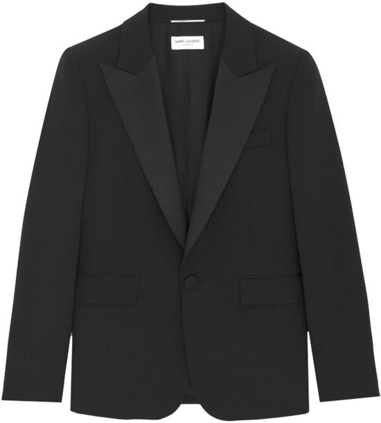  생로랑 수트 자켓 780354Y512W1000 BLACK