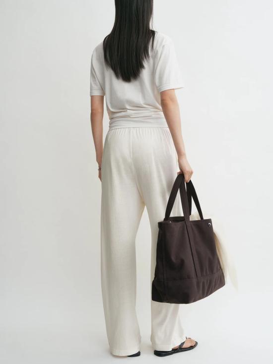 26SS 토템 스트레이트 팬츠 253WRB0333FB0447 059 White - TOTEME