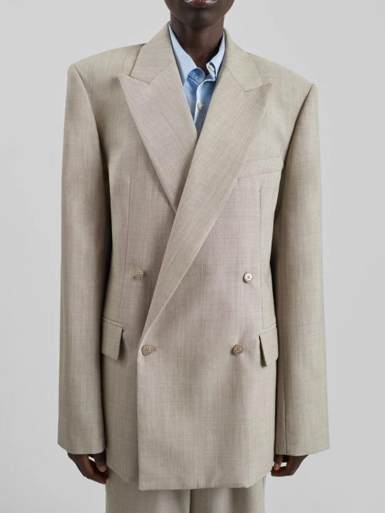 26SS 더프랭키샵 수트 자켓 NEWARK BLFS21982276 Beige - THE FRANKIE SHOP