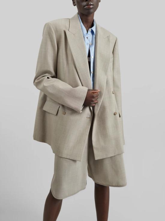 26SS 더프랭키샵 수트 자켓 NEWARK BLFS21982276 Beige - THE FRANKIE SHOP