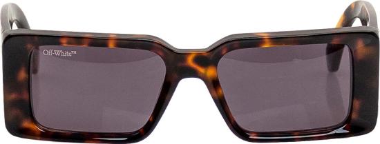  오프화이트 선글라스 OERI097F23PLA0016007 BROWN