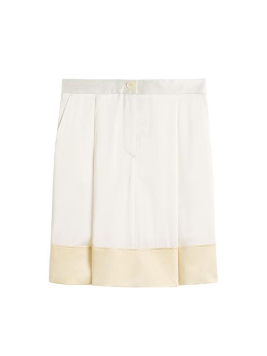 26SS 토템 미디 스커트 262WRB0454FB0546 047 WHITE