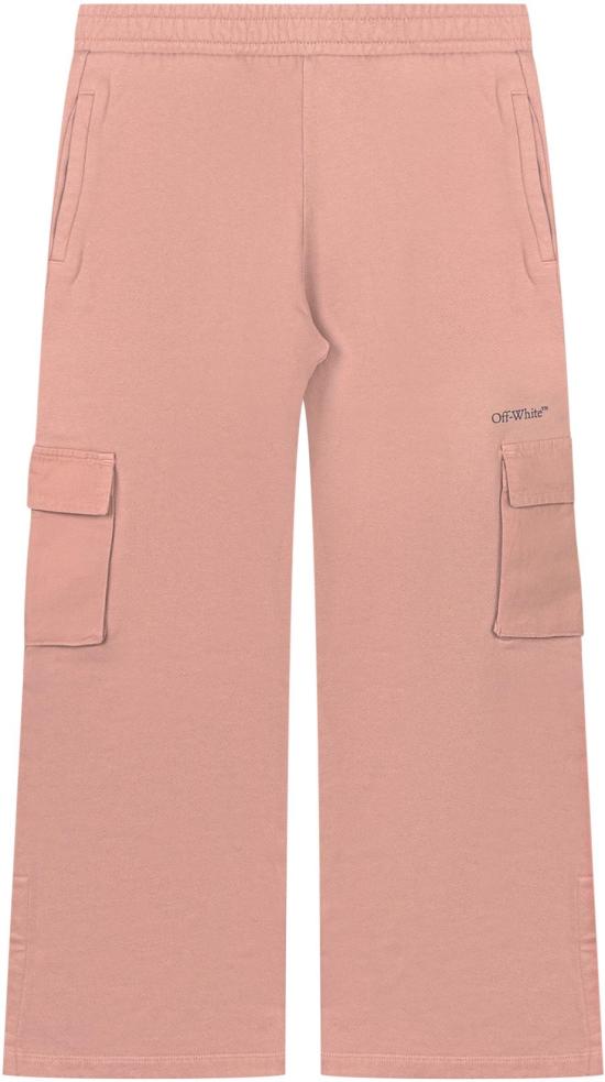 25FW [키즈] 오프화이트 트레이닝/조거 팬츠 OGCH00CF25FLE0013B07 PINK