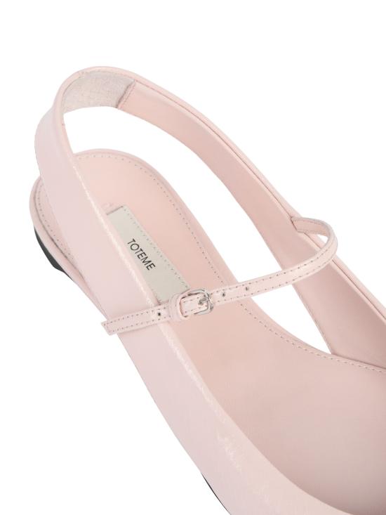 26SS 토템 플랫 슈즈 262WAS0311LE0046 361 Pink - TOTEME