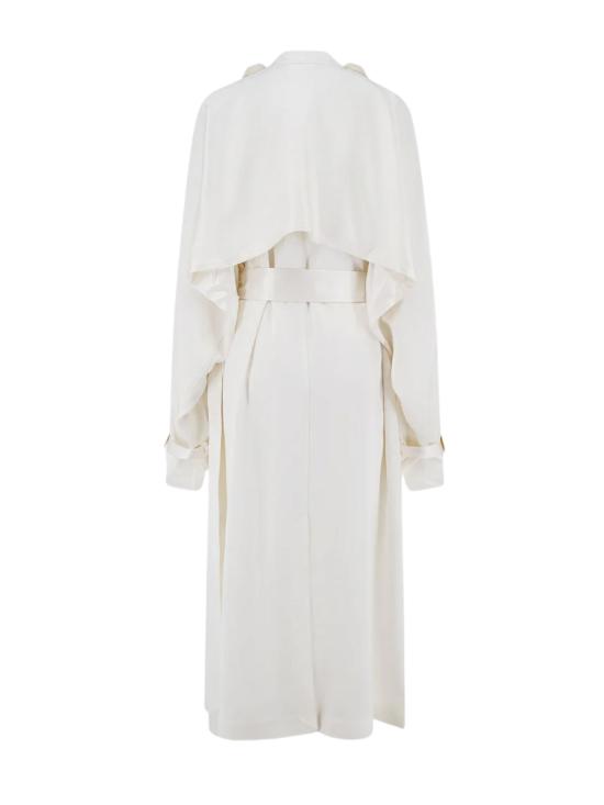 26SS 토템 코트 262WRO0288FB0526 059 White - TOTEME