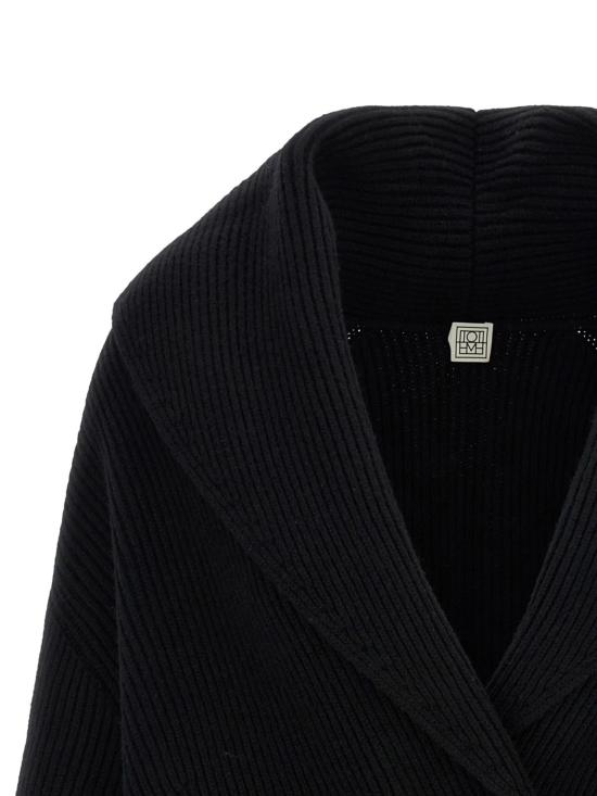 26SS 토템 가디건 251WRT4354YA0239 001 Black - TOTEME