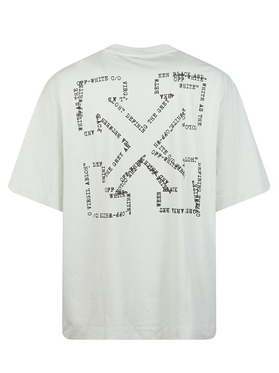 26SS 오프화이트 반팔 티셔츠 44MAA120S26J00S 330 - OFF WHITE