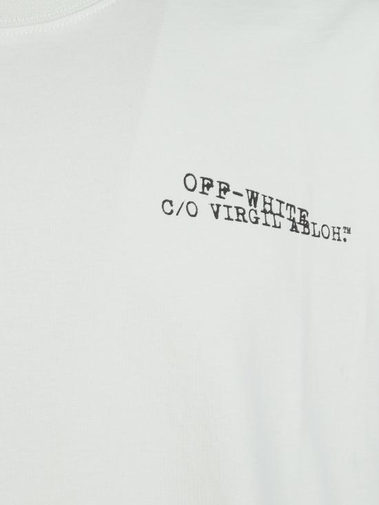 26SS 오프화이트 반팔 티셔츠 44MAA120S26J00S 330 - OFF WHITE