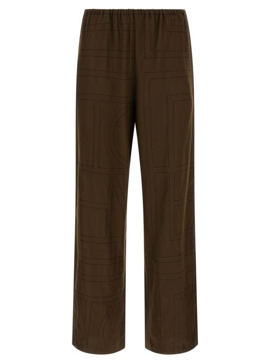 26SS 토템 스트레이트 팬츠 241WRB1101FB0080 034 Brown