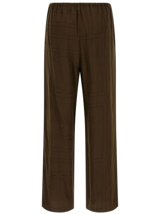 26SS 토템 스트레이트 팬츠 241WRB1101FB0080 034 Brown - TOTEME