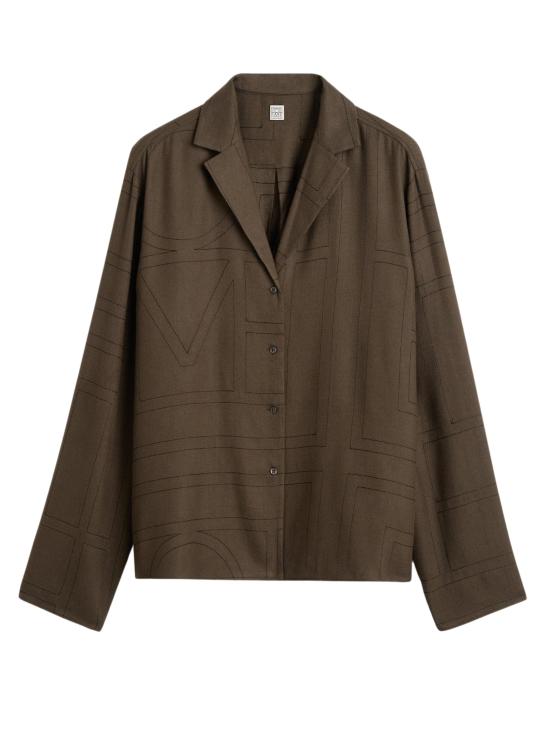 26SS 토템 셔츠 251WRT976FB0080 034 Brown