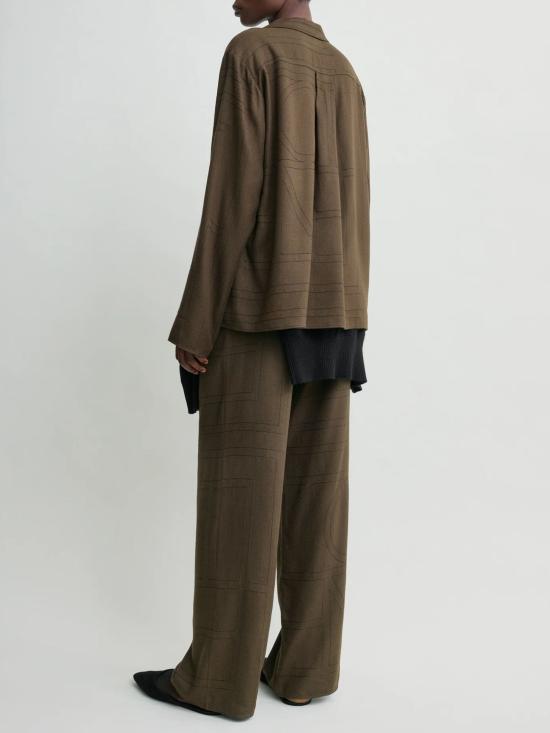 26SS 토템 셔츠 251WRT976FB0080 034 Brown - TOTEME