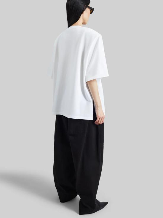 26SS 더프랭키샵 반팔 티셔츠 HUGO TSFS22125000 Bianco - THE FRANKIE SHOP