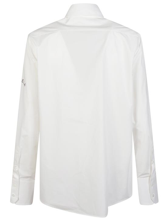 26SS MM6 메종마르지엘라 긴팔 셔츠 SH2DT0051 M35256101 Bianco - MM6 MAISON MARGIELA