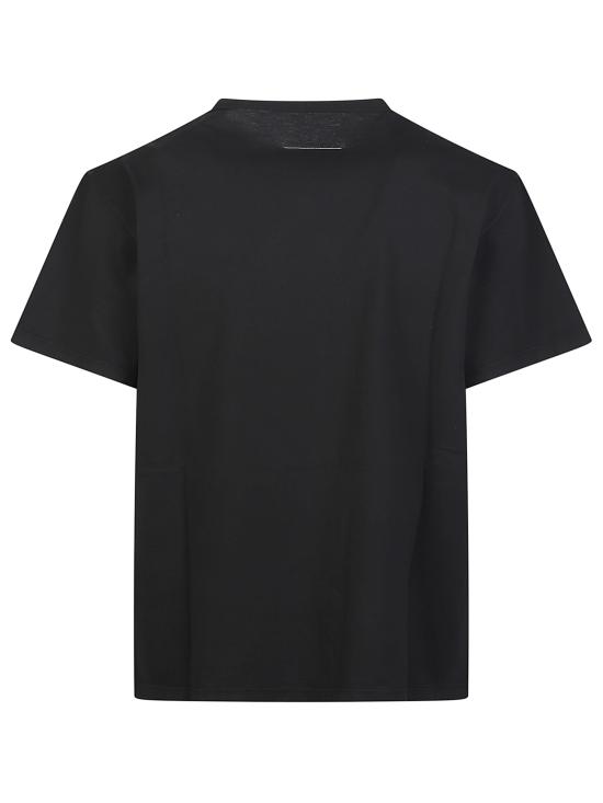 26SS MM6 메종마르지엘라 반팔 티셔츠 SH2GC0040 M20108900 Nero - MM6 MAISON MARGIELA